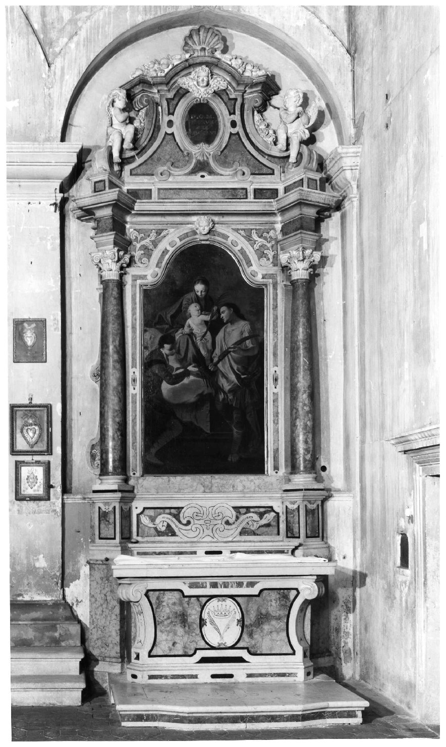 altare, insieme - bottega veronese (sec. XVIII)