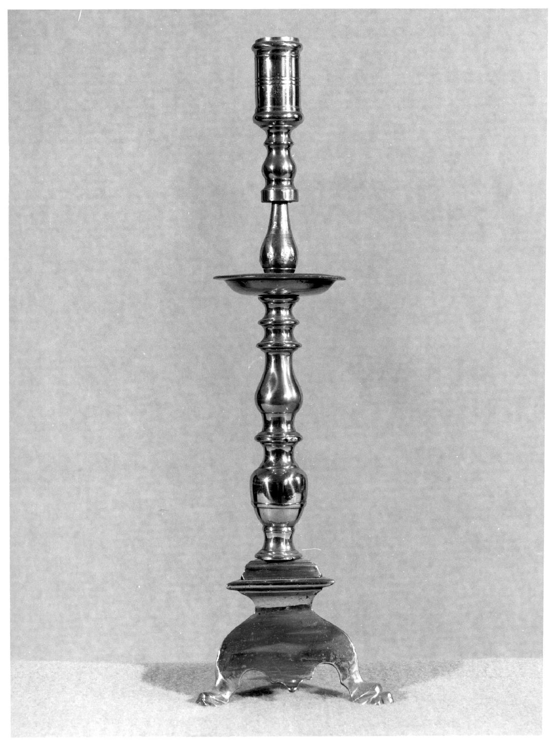 candeliere d'altare, coppia - bottega vicentina (secc. XVII/ XVIII)