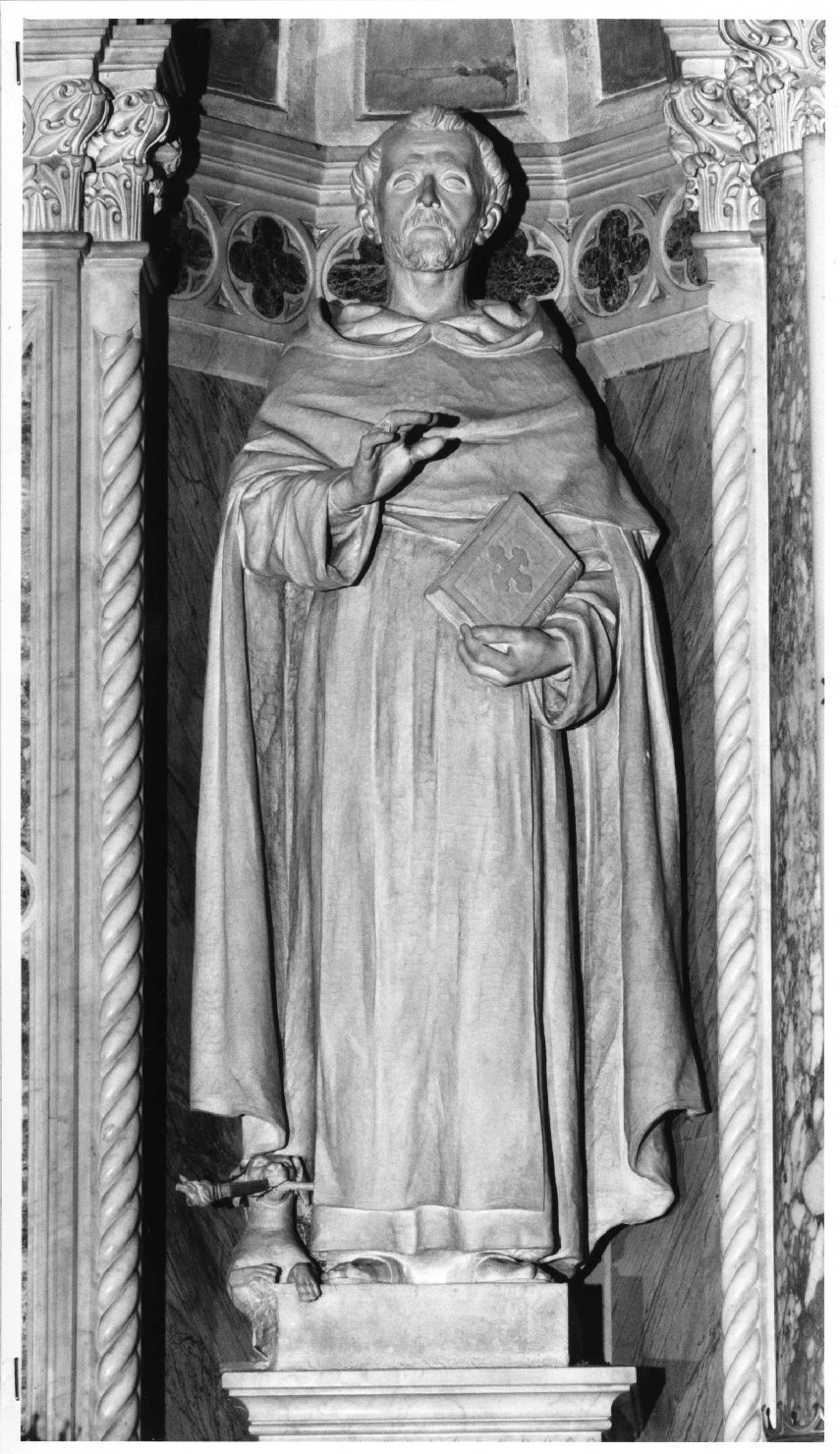 San Domenico (scultura, elemento d'insieme) - bottega veneta (sec. XX)
