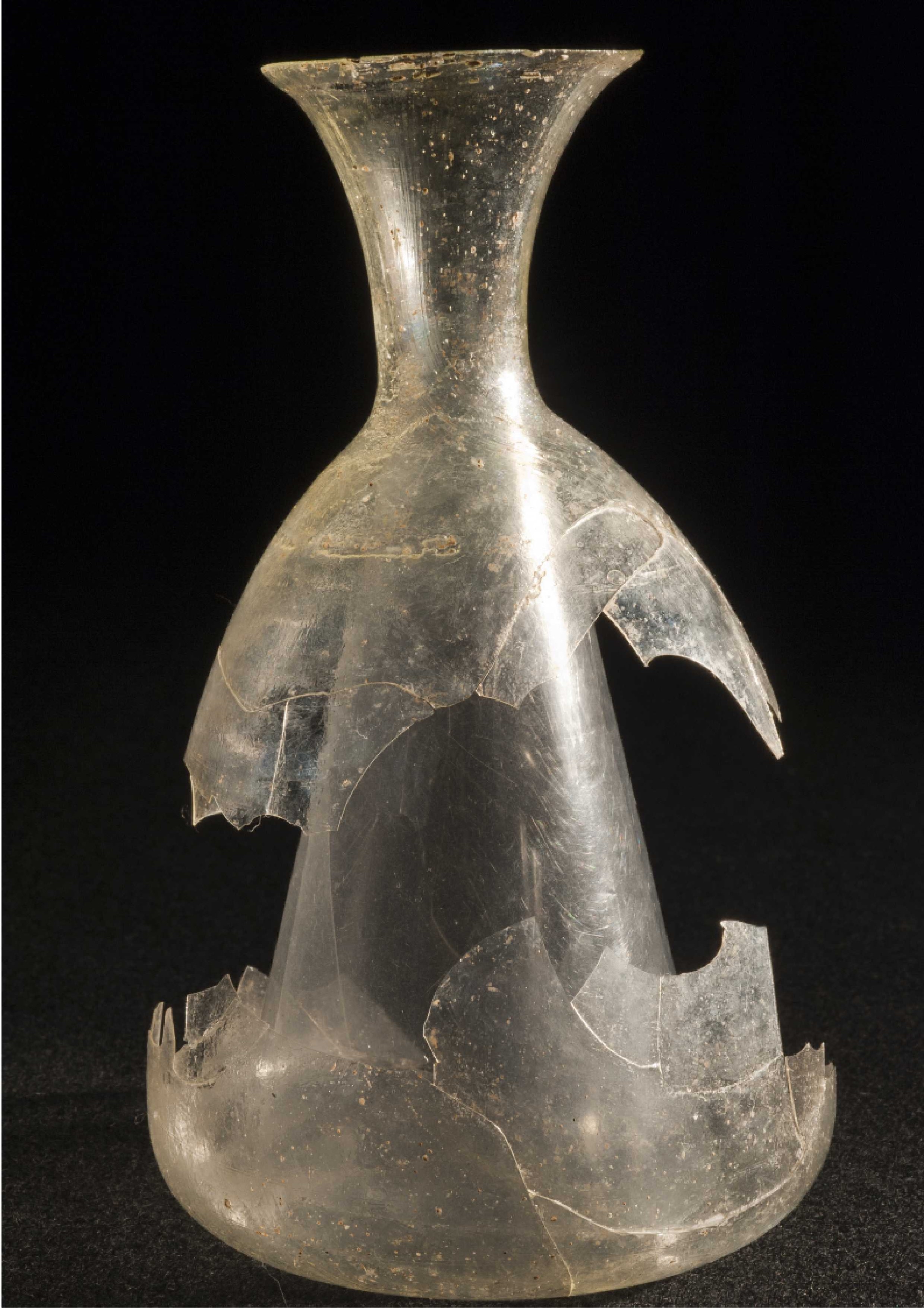 bottiglia a corpo piriforme, Isings 92, 104 , 125, 126 (Eta' romana imperiale)