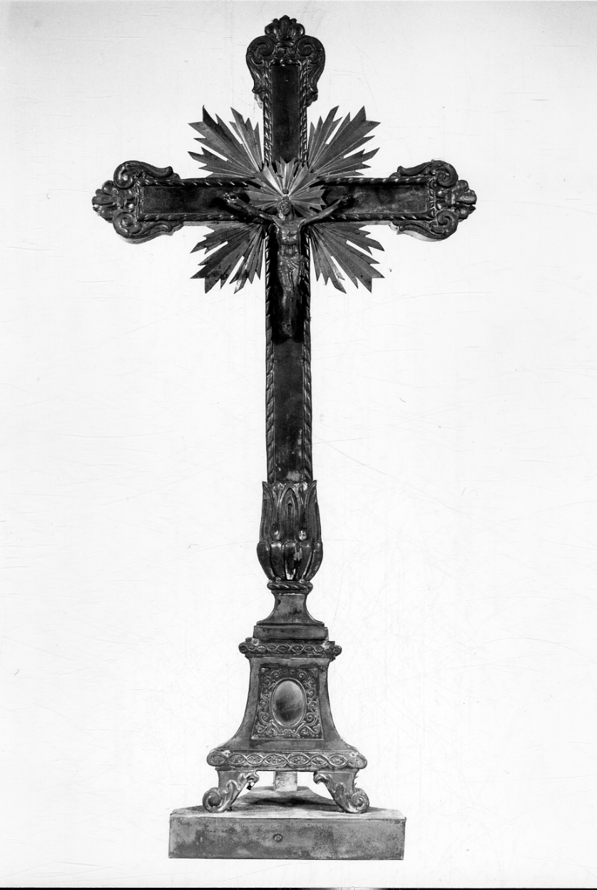croce d'altare - ambito lombardo (prima metà sec. XIX)