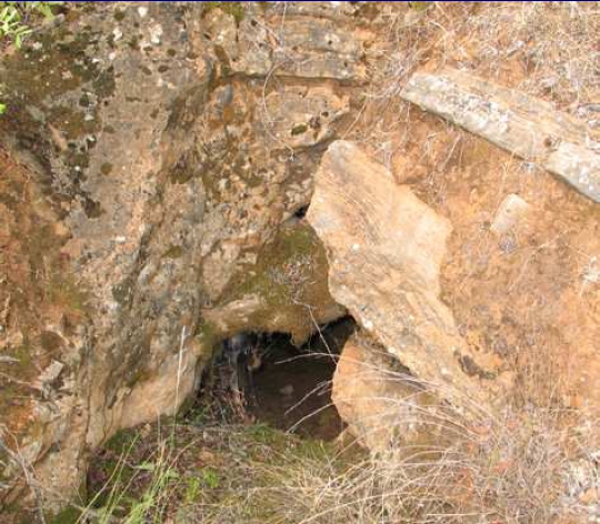 Grotta di Baccu Arru (deposizione di materiale, ripostiglio, deposizione cultuale) - Carbonia (CA)  (Età finale del bronzo)