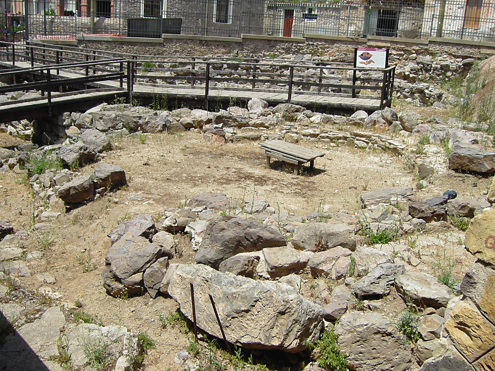 Sant'Anastasia (strutture per il culto, edificio di culto ed annessi) - Sardara (CA)  (Età finale del bronzo/ Età del ferro)