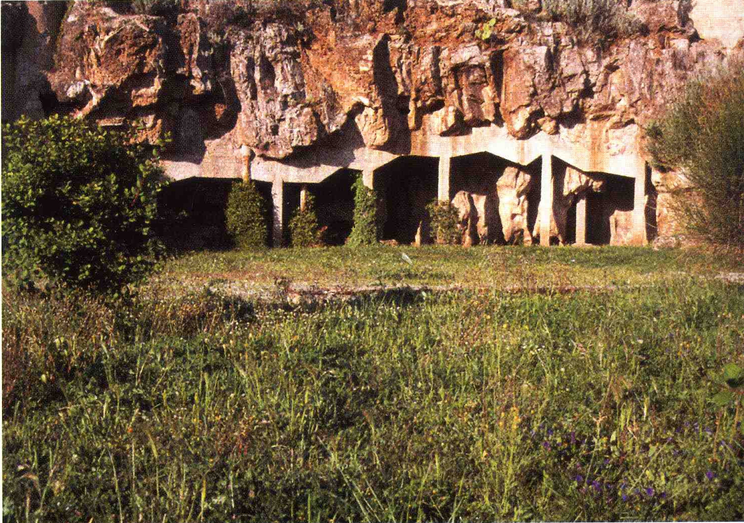 Grotta di San Michele (area ad uso funerario, sepolcreto rupestre) - Ozieri (SS)  (Neolitico recente/ Età antica del bronzo)