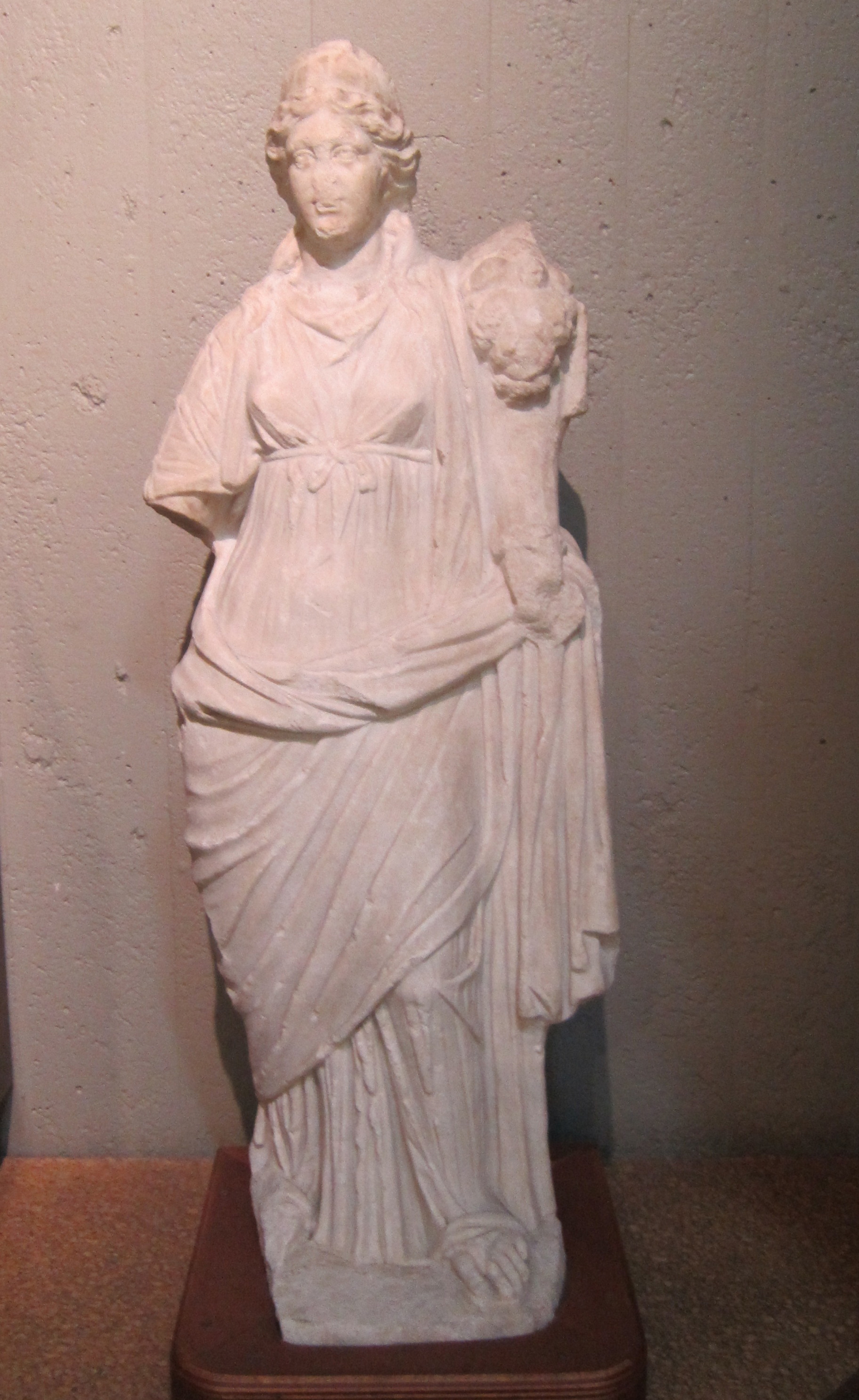 Statuetta di Fortuna/Tyche (statuetta, statuetta ideale, Fortuna Tyche) - romano (meta' II)