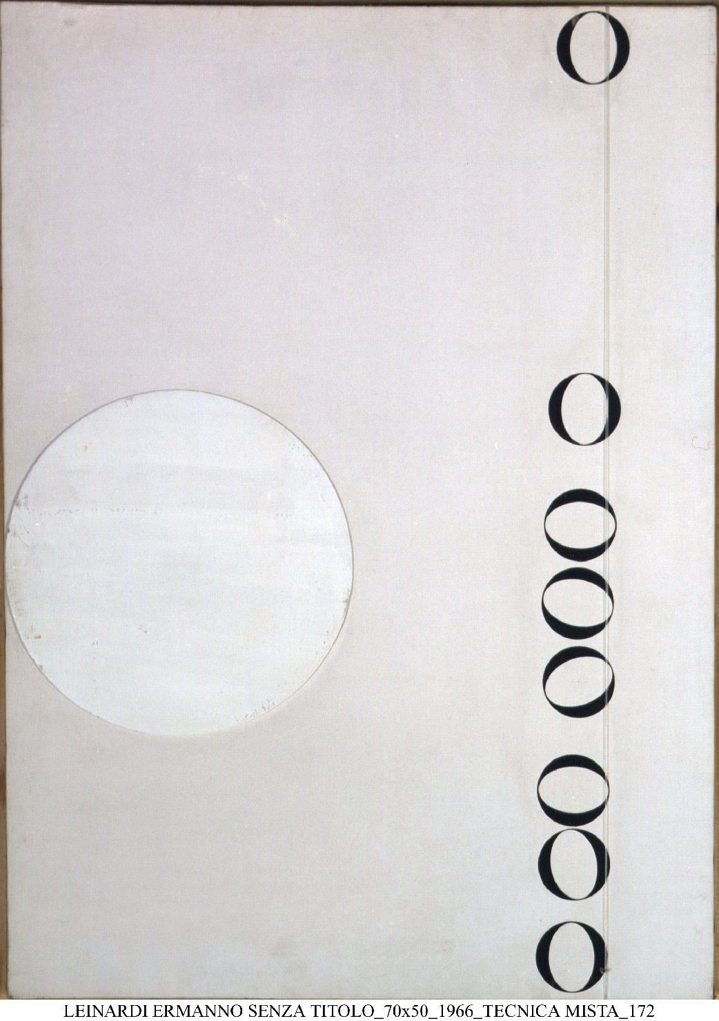 Senza titolo (assemblaggio) di Leinardi Ermanno (sec. XX)