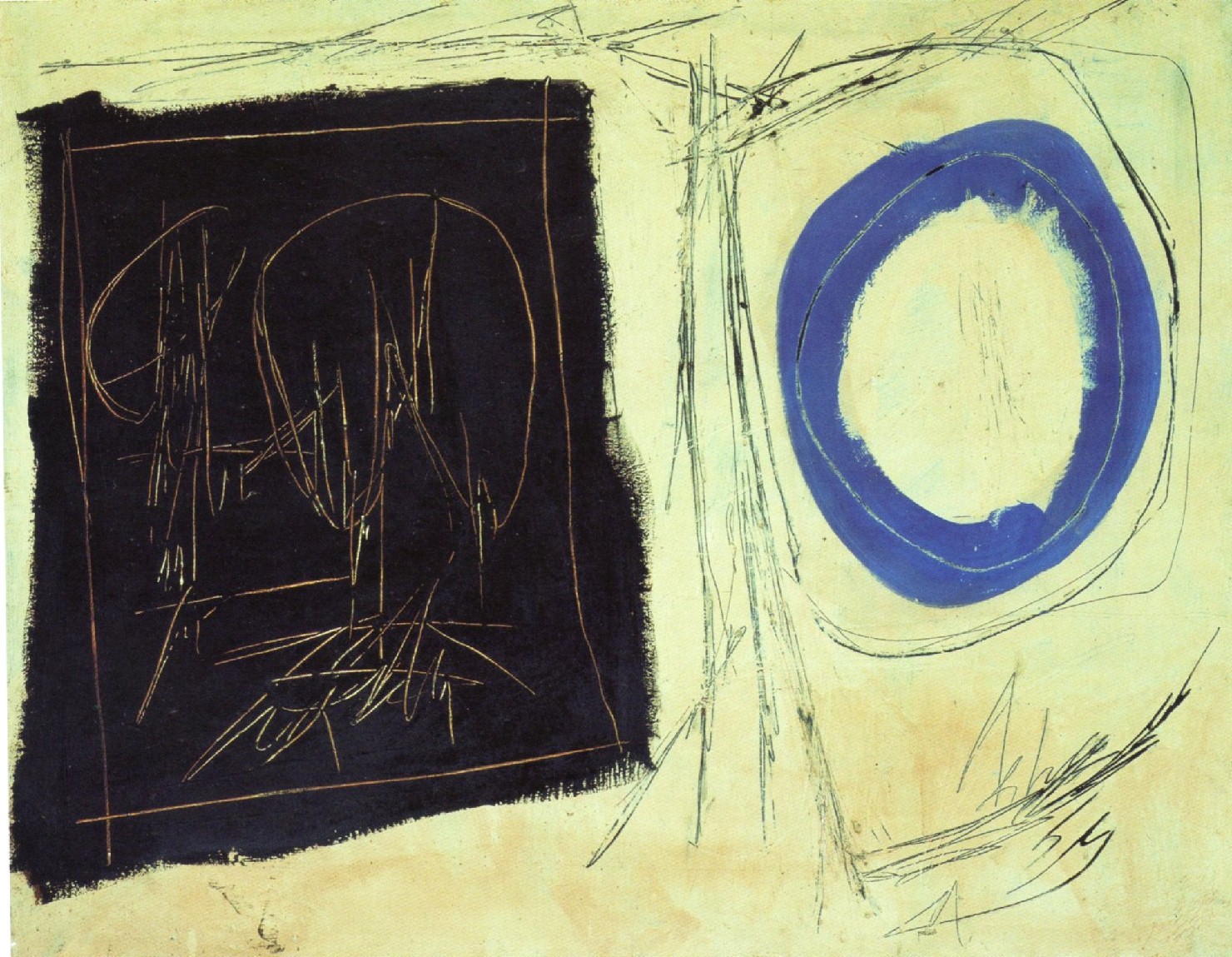 Opus Metricum (dipinto, opera isolata) di Perilli Achille (sec. XX)