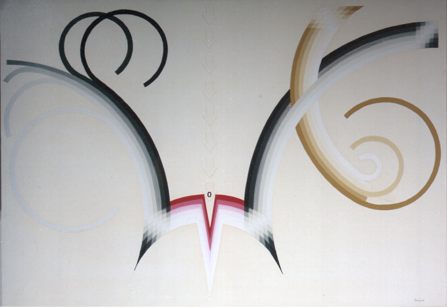 Tempera e rilievo (dipinto) di Bompadre Giorgio (sec. XX)