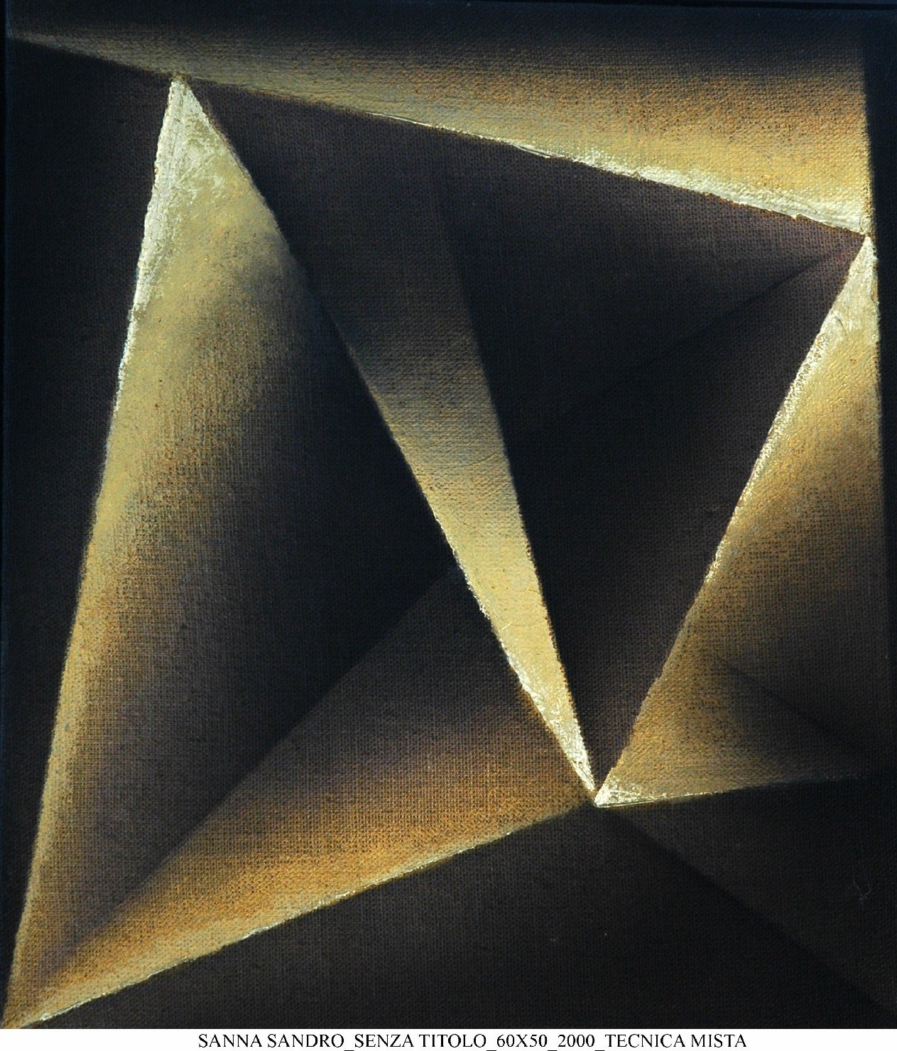 Senza titolo (dipinto) di Sanna Sandro (sec. XXI)