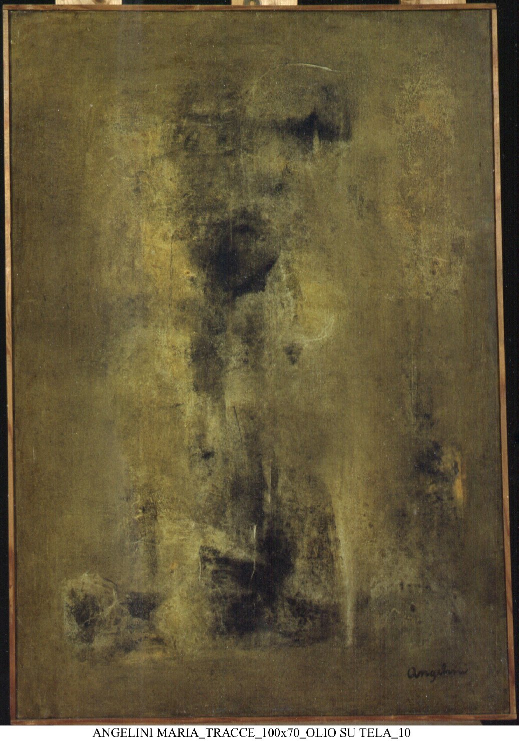 Tracce (dipinto) di Angelini Maria (sec. XX)