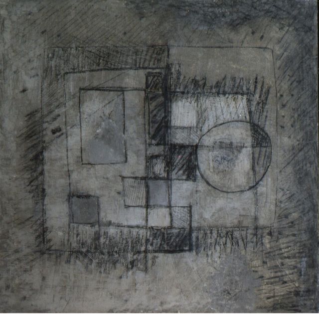 Progetto (dipinto) di Faccioli Luigi (sec. XX)