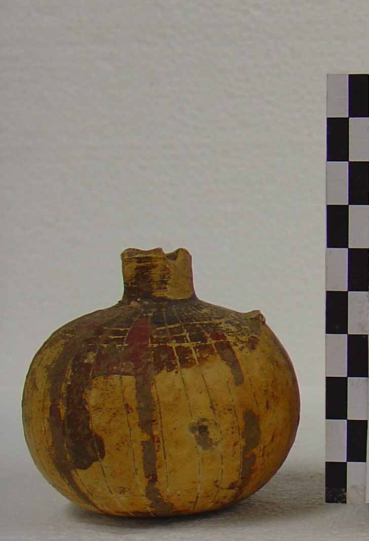 aryballos - produzione corinzia, tipo 'football aryballos' (inizio VI a.C)