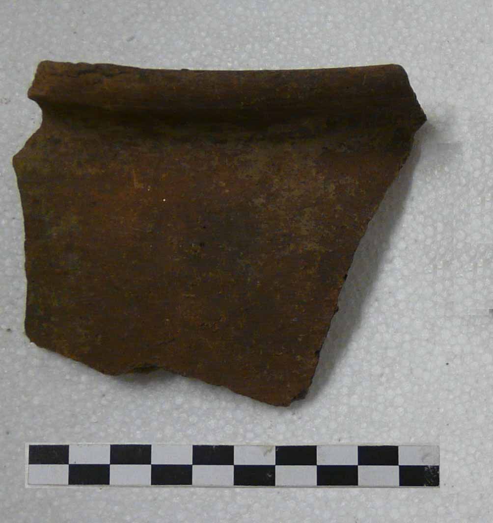 olla a corpo ovoide/ labbro (VI-V a.c)