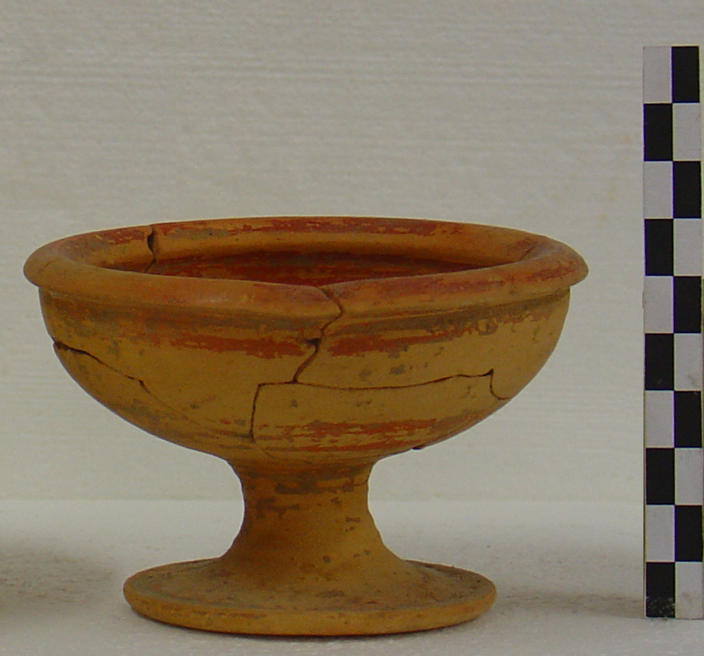 coppetta su alto piede (primo quarto VI a.C)