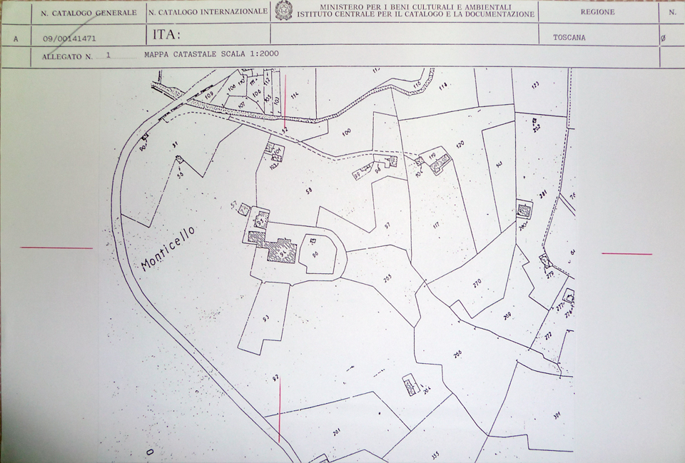 villa Orsolini poi Dervillè (villa, signorile) - Carrara (MS)  (XVIII, seconda metà)