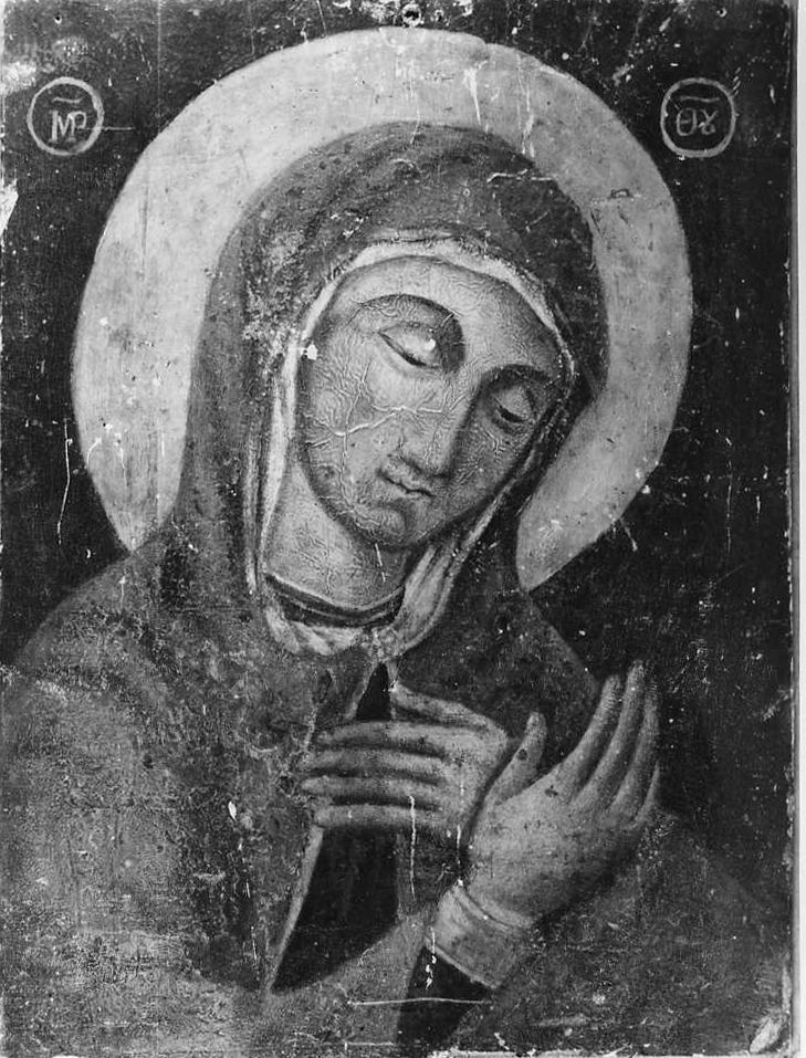 Madonna orante, Madonna (dipinto) - ambito greco (sec. XIX)