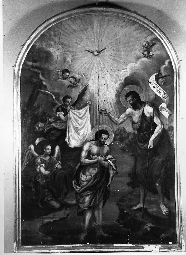 Battesimo di Cristo, Battesimo di Cristo (dipinto) di Roma Spiridione (attribuito) (seconda metà sec. XVIII)