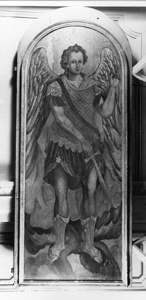 Arcangelo Michele, Arcangelo Michele (porta - ad un battente) di Roma Spiridione (maniera) (terzo quarto sec)