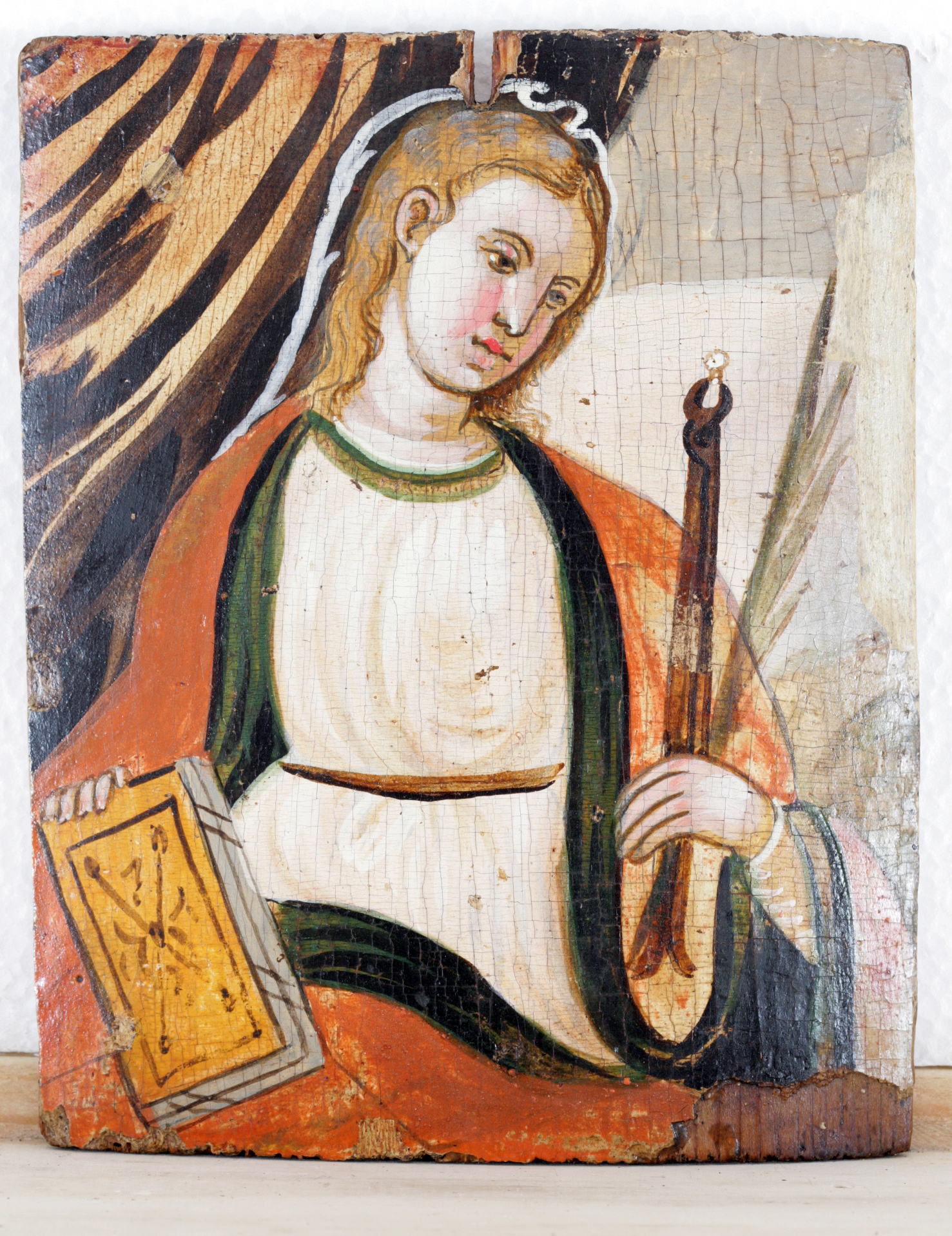 Sant'Apollonia (icona, opera isolata) - scuola cretese-veneziana (sec. XVII)