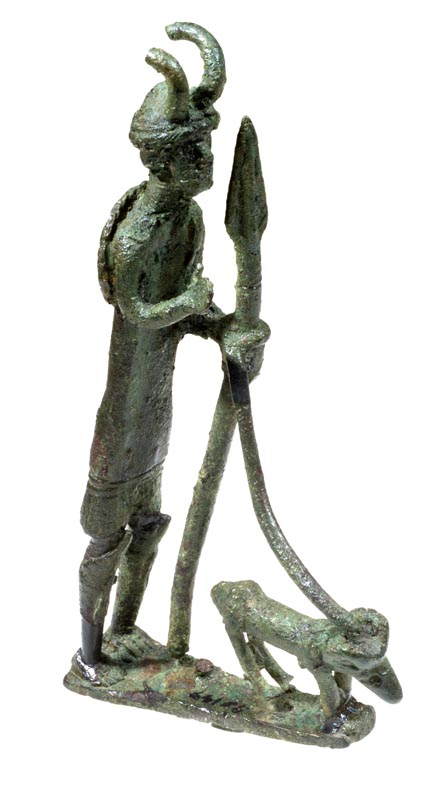 bronzetto votivo - Bronzo recente/prima età del Ferro (fine Eta' del bronzo)