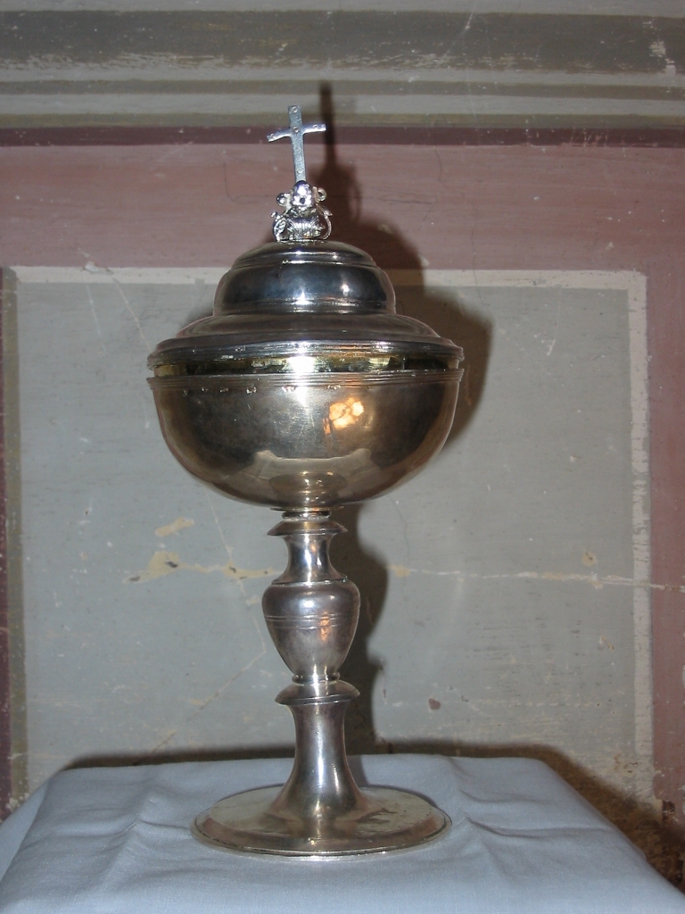 pisside - bottega sarda (primo quarto sec. XVII)