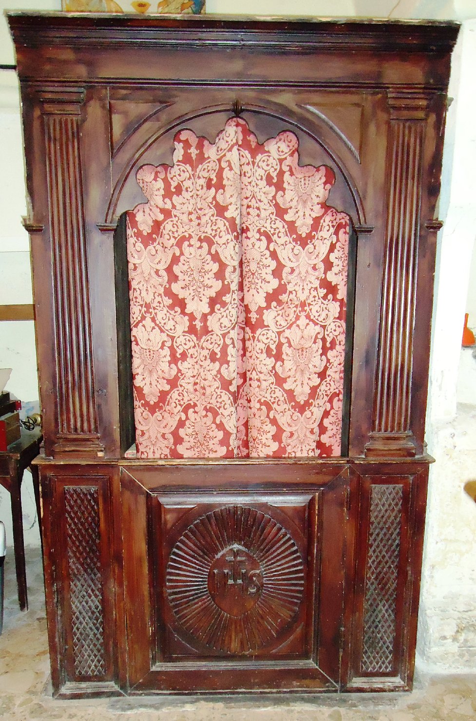 confessionale - bottega sarda (sec. XIX)