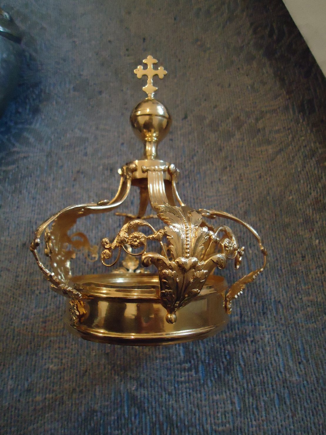 corona da statua - bottega italiana (sec. XIX)