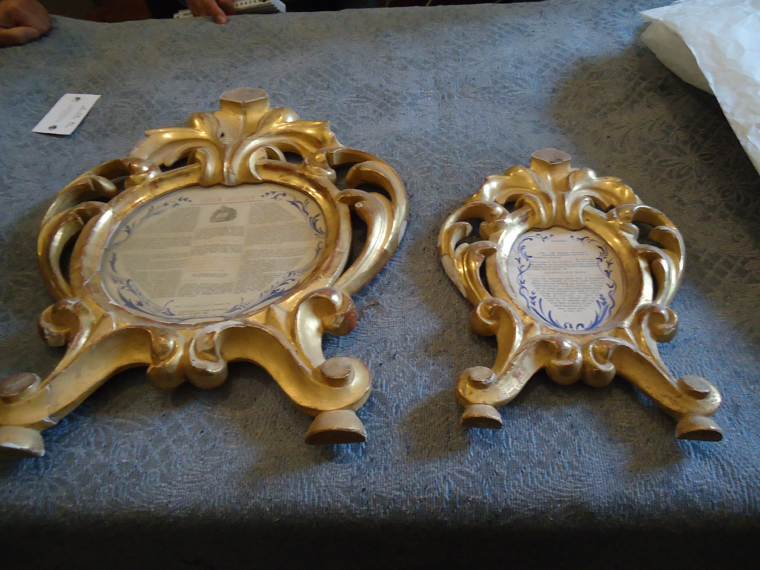 servizio di cartagloria, insieme - bottega sarda (fine/ inizio secc. XVIII/ XIX)