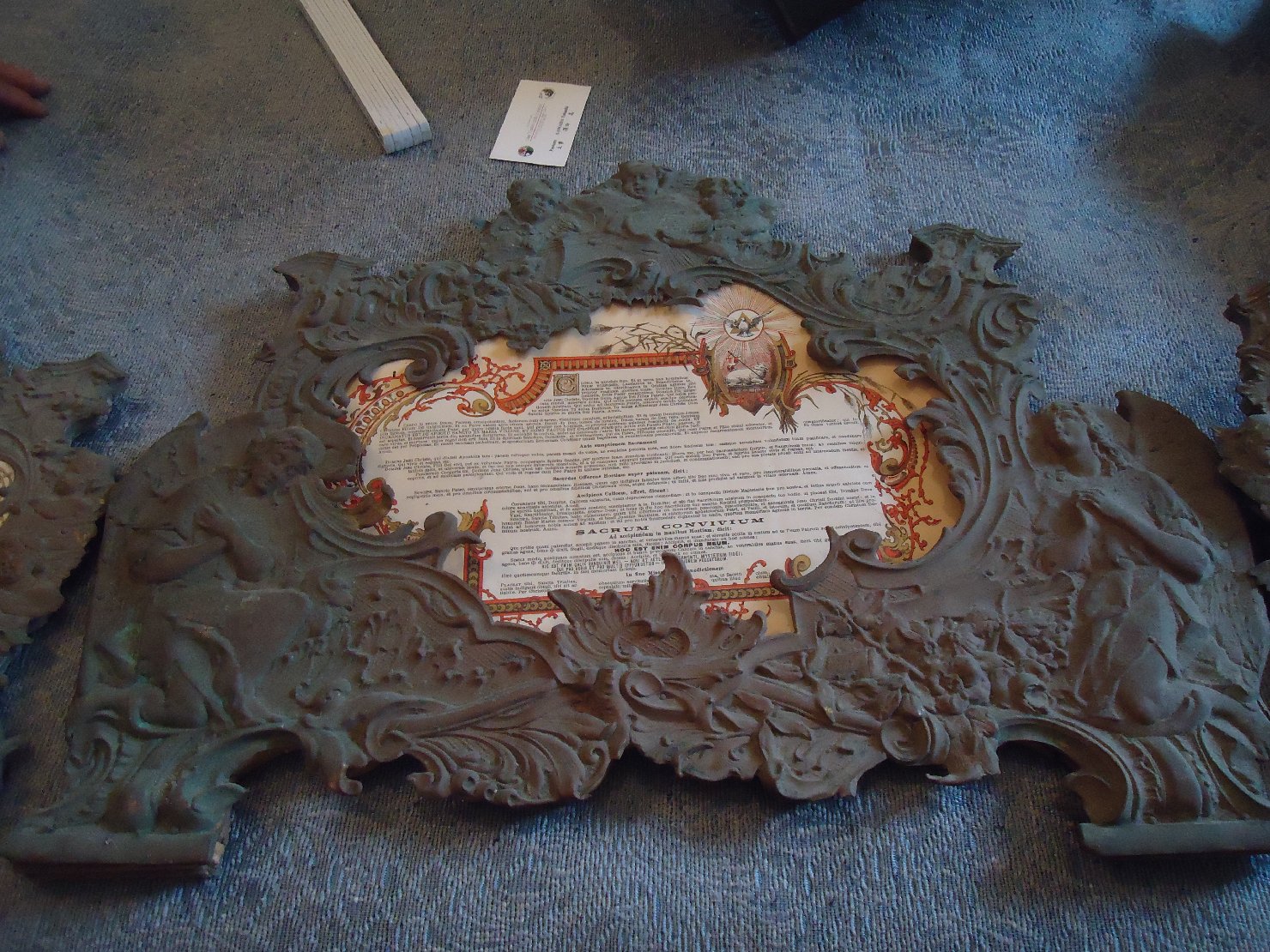 servizio di cartagloria, insieme - produzione italiana (fine/ inizio secc. XIX/ XX)