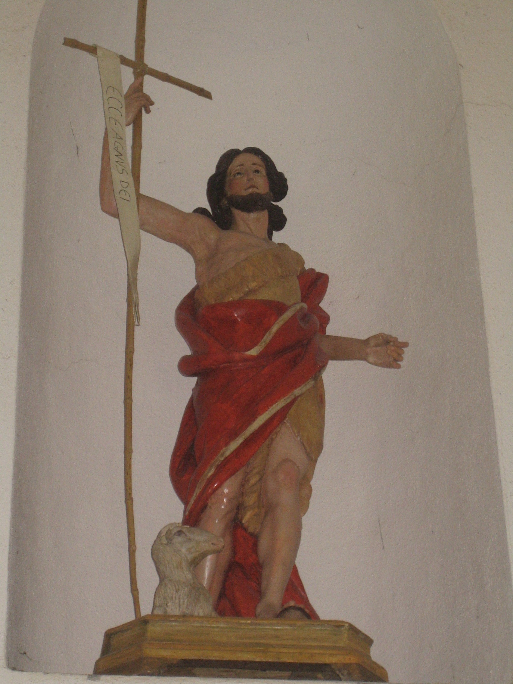 San Giovanni Battista (statua) - bottega campana (sec. XVIII)
