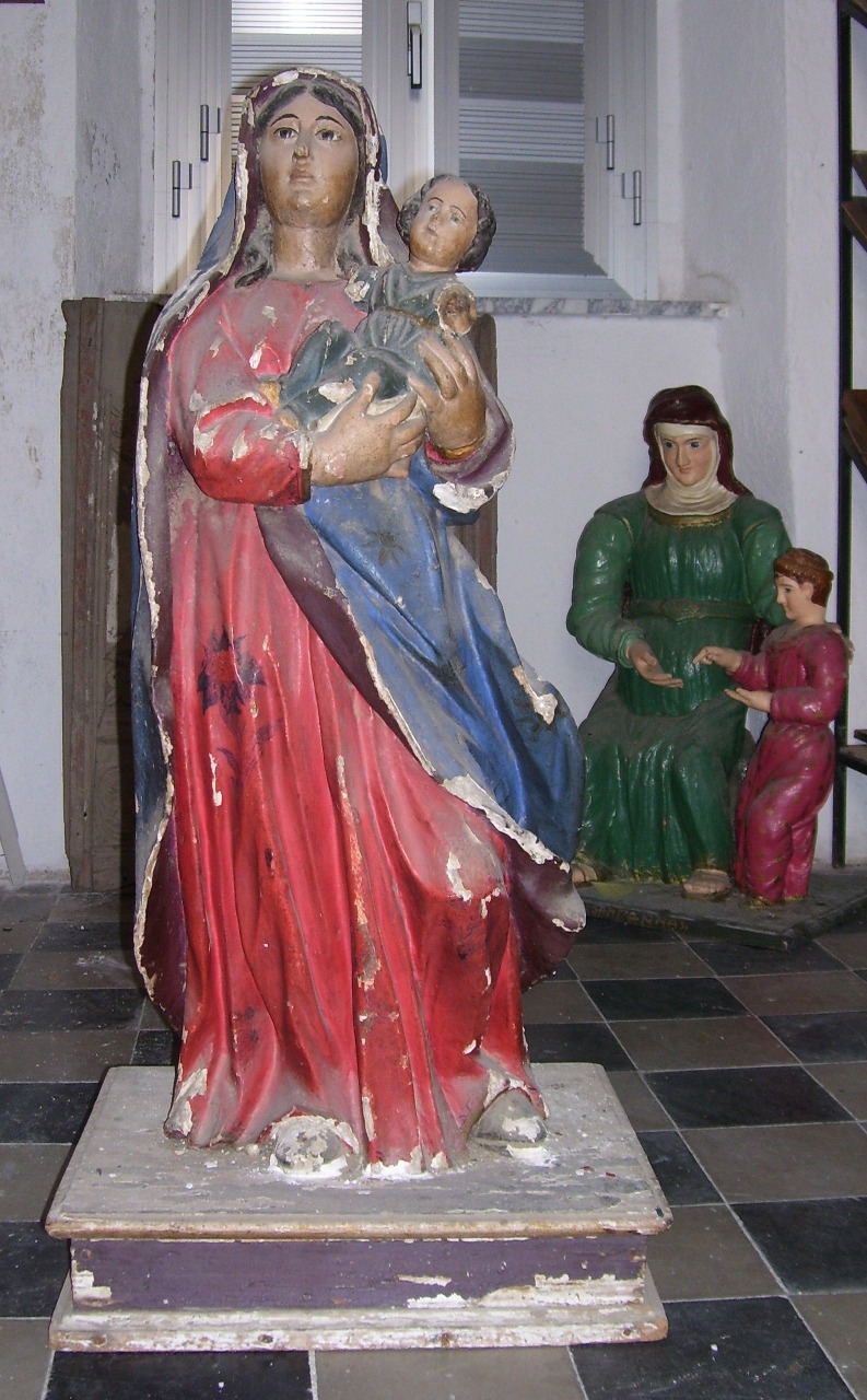 Madonna con Bambino (statua) - bottega sarda (sec. XVII)