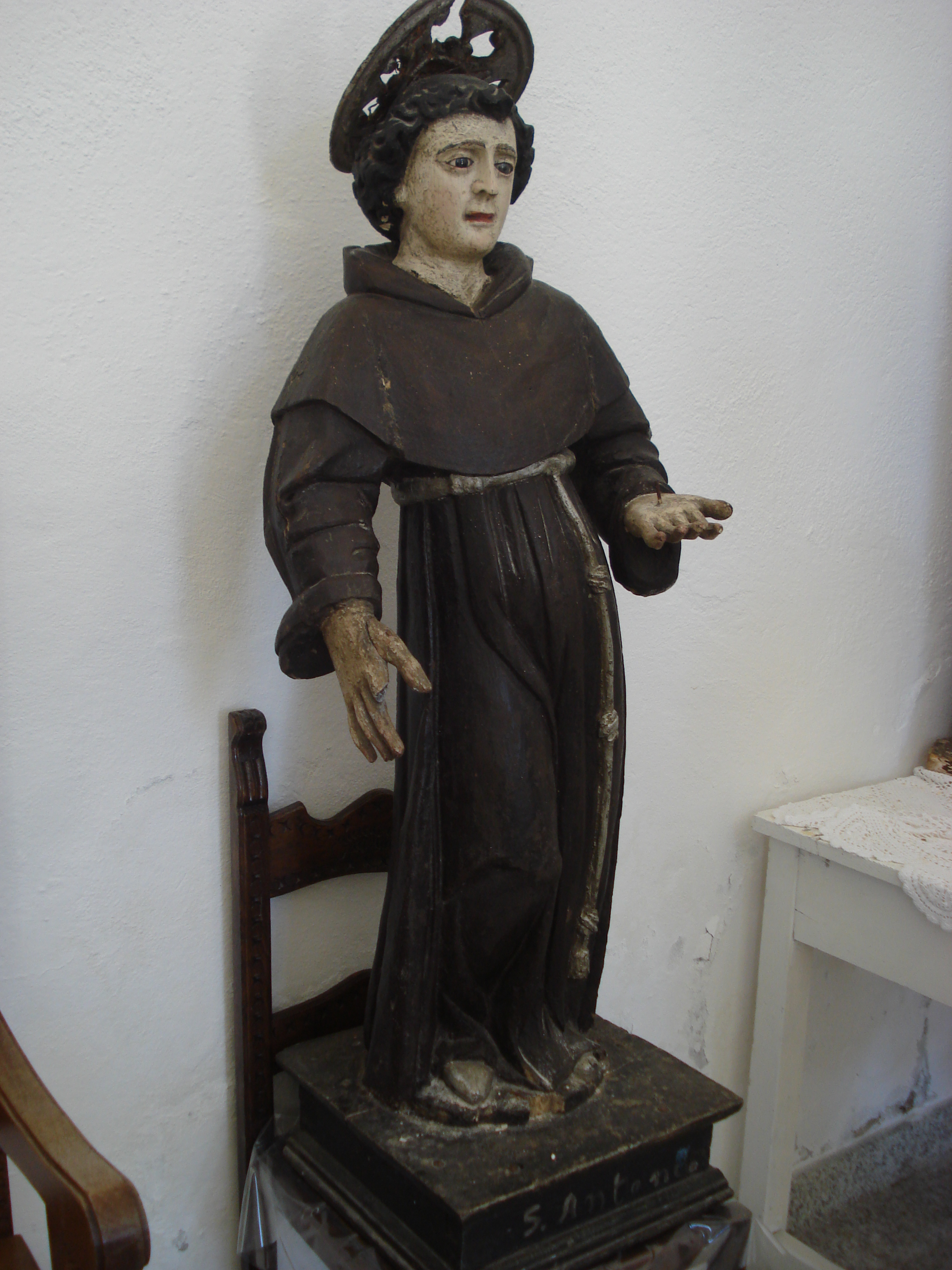 S.Antonio da Padova, S.Antonio da Padova (statua) - bottega napoletana (sec. XVII)