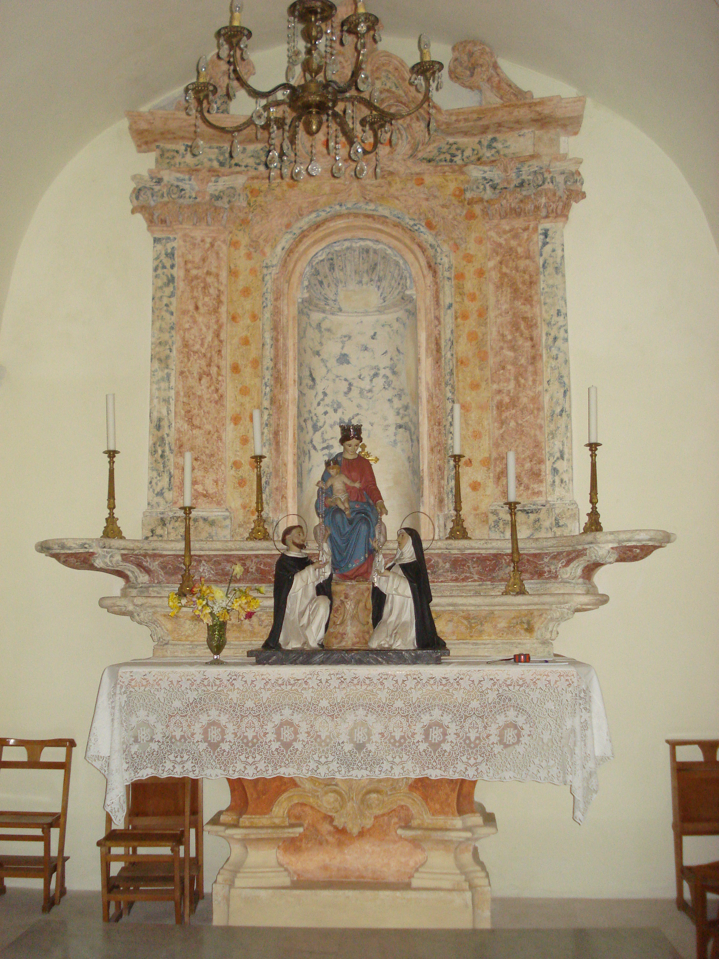 altare - ambito sardo (seconda metà XVIII)