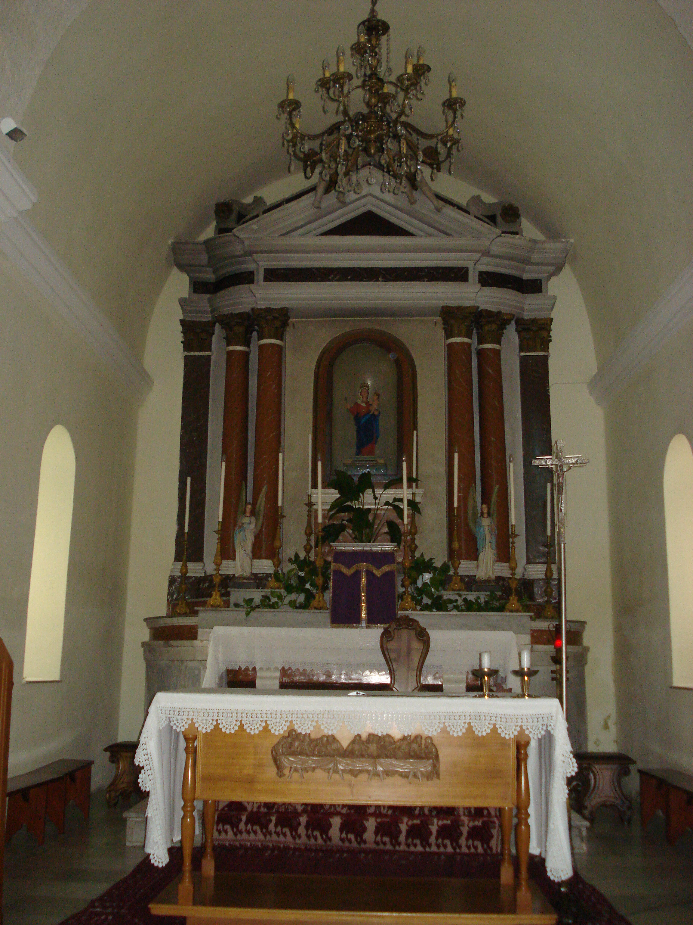 altare maggiore - ambito sardo (seconda metà XIX)