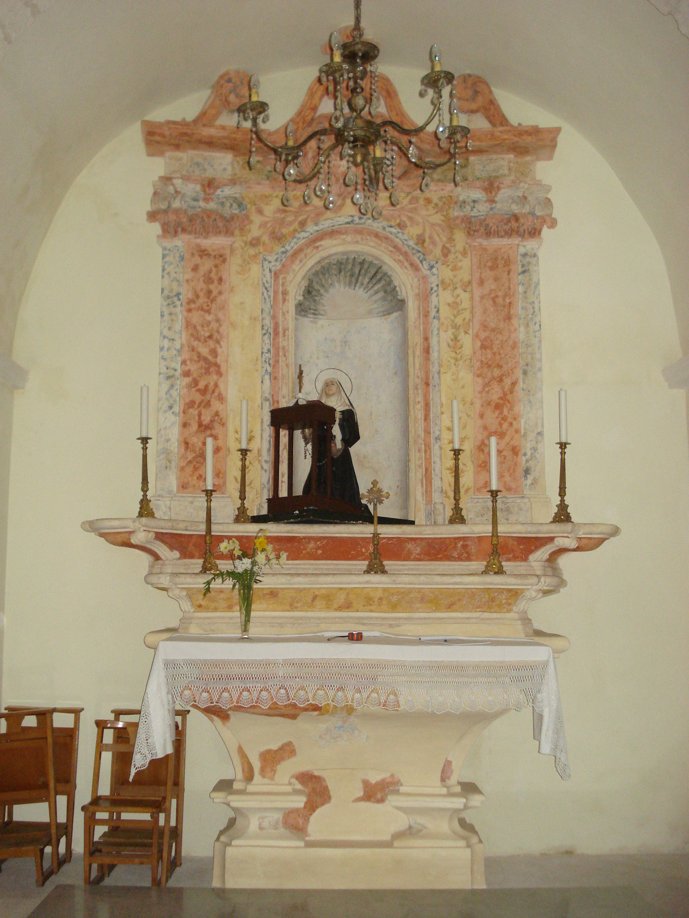 altare - ambito sardo (seconda metà XVIII)
