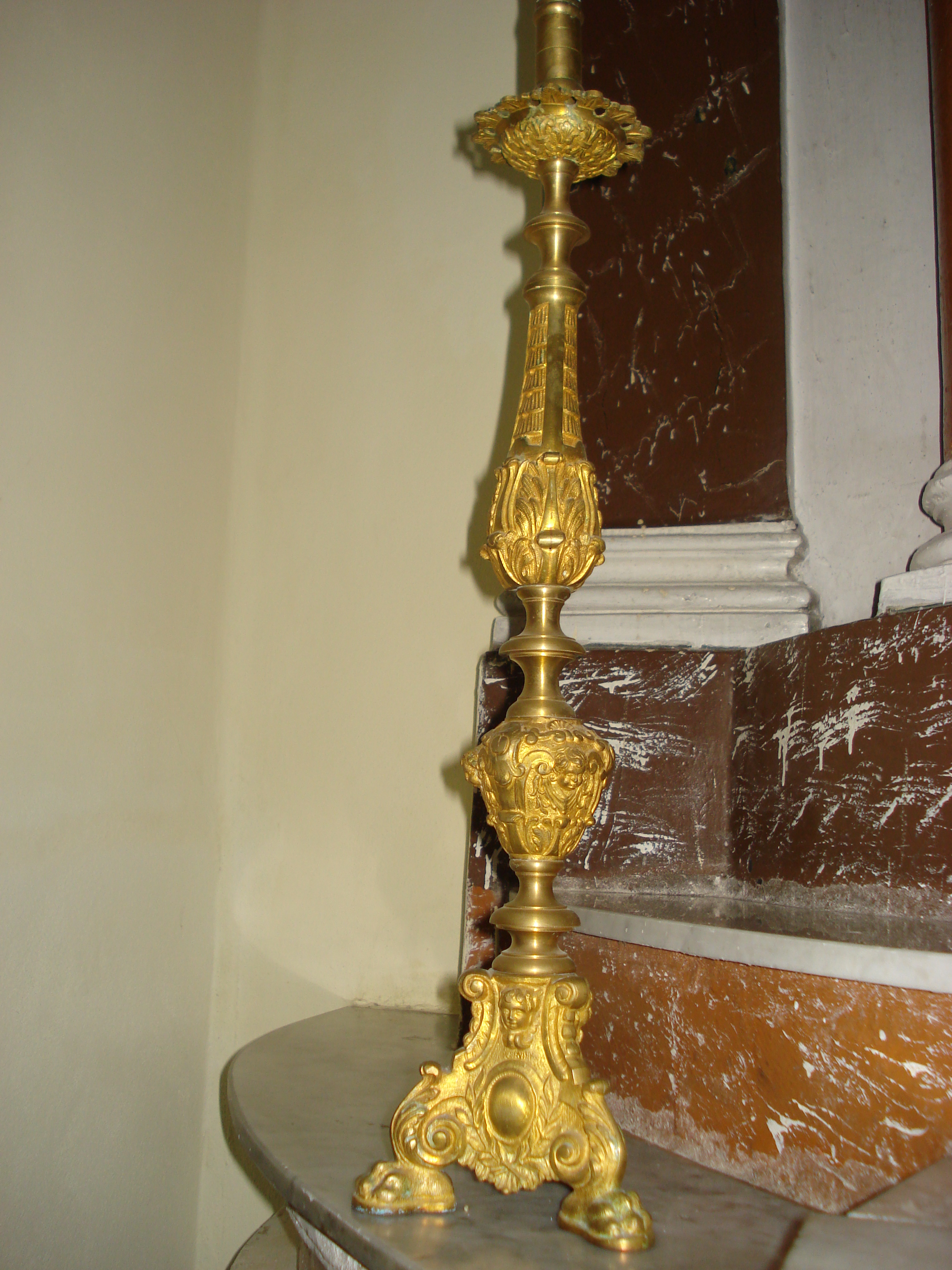 candelabro - produzione italiana (prima metà XX)