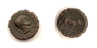 moneta - quadrante (Eta' romana imperiale)