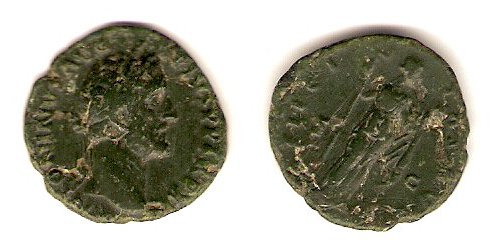 moneta - sesterzio (Eta' romana imperiale)