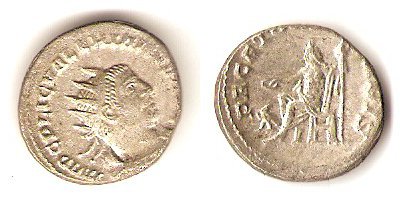 moneta - antoniniano (Eta' romana imperiale)