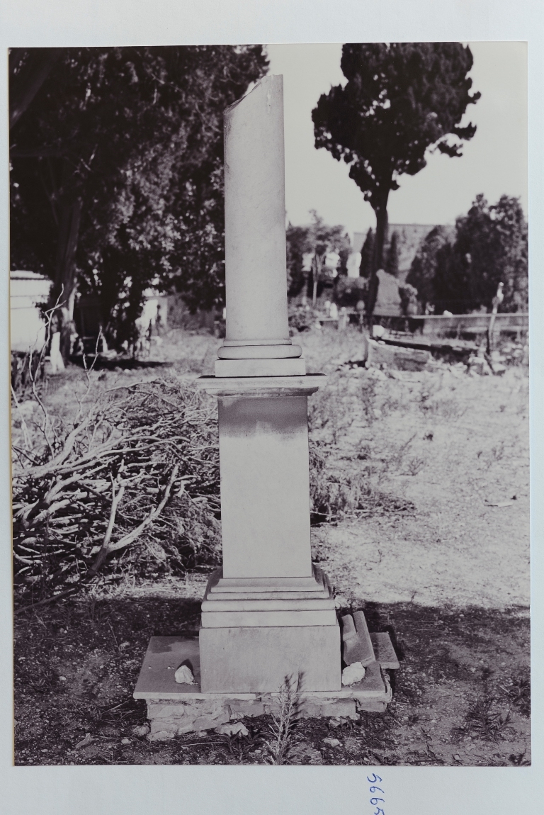 Vittorio Ferrare (monumento funebre) - ambito cagliaritano (sec. XIX)