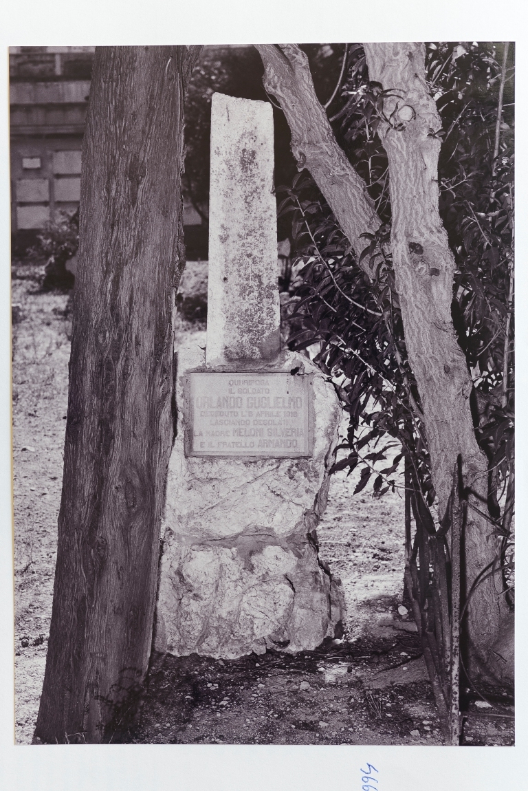 Guglielmo Orlando Meloni (monumento funebre) - ambito cagliaritano (sec. XX)