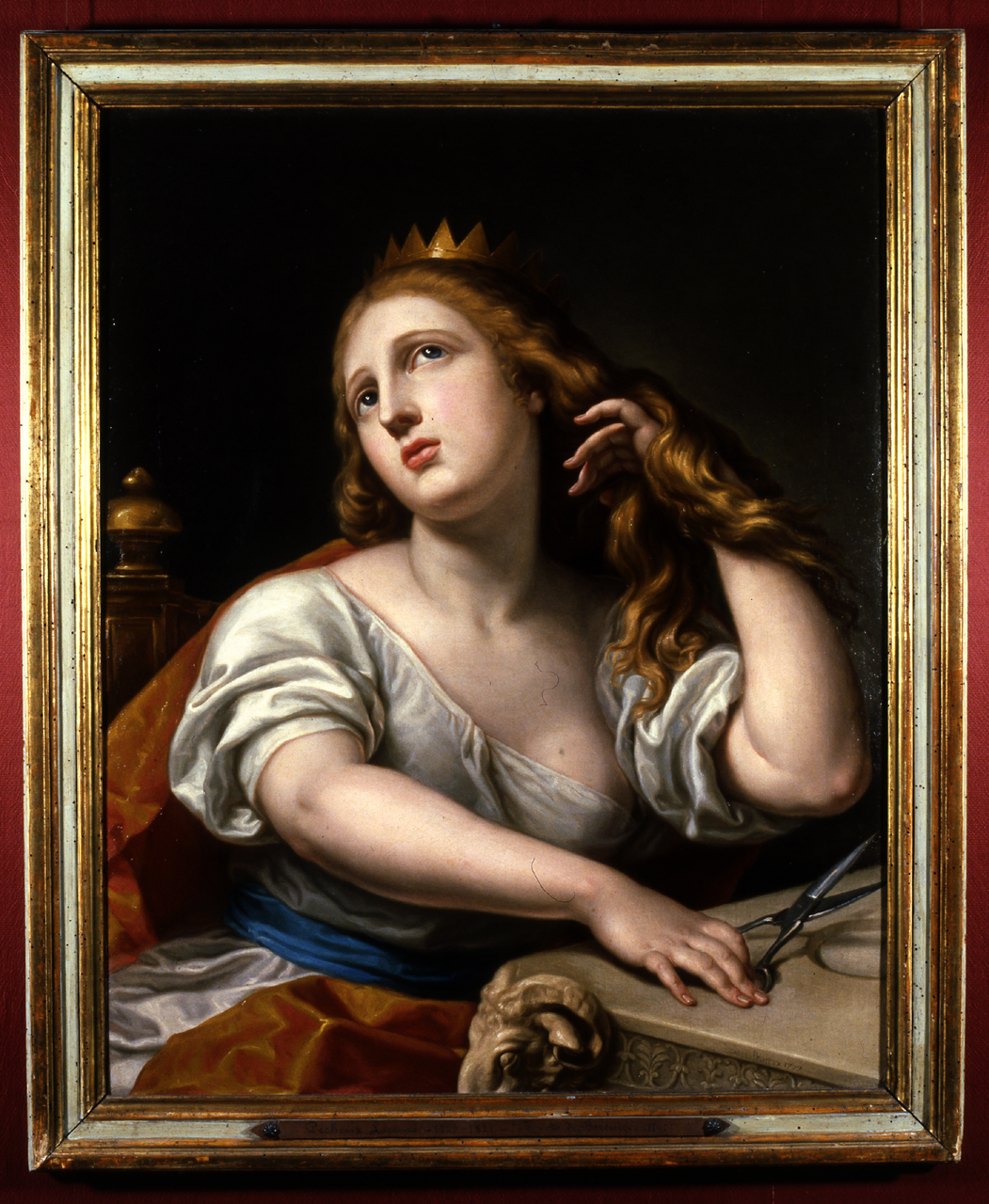 Berenice sacrifica la sua chioma (dipinto, opera isolata) di Pécheux Lorenzo (fine sec. XVIII)