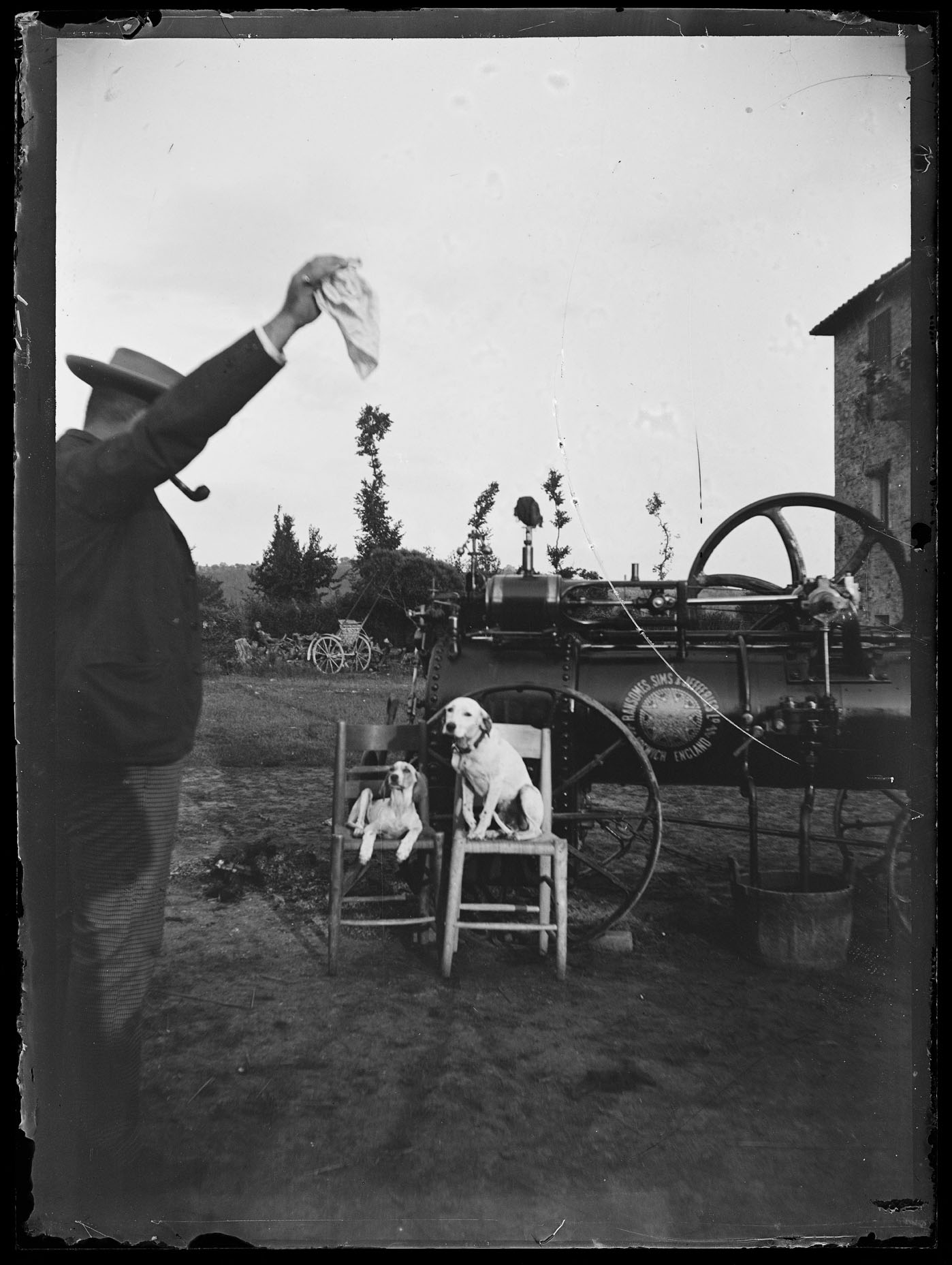 L1700 (negativo) di studio di vetrate artistiche Moretti-Caselli (fine/ inizio XX/ XXI)