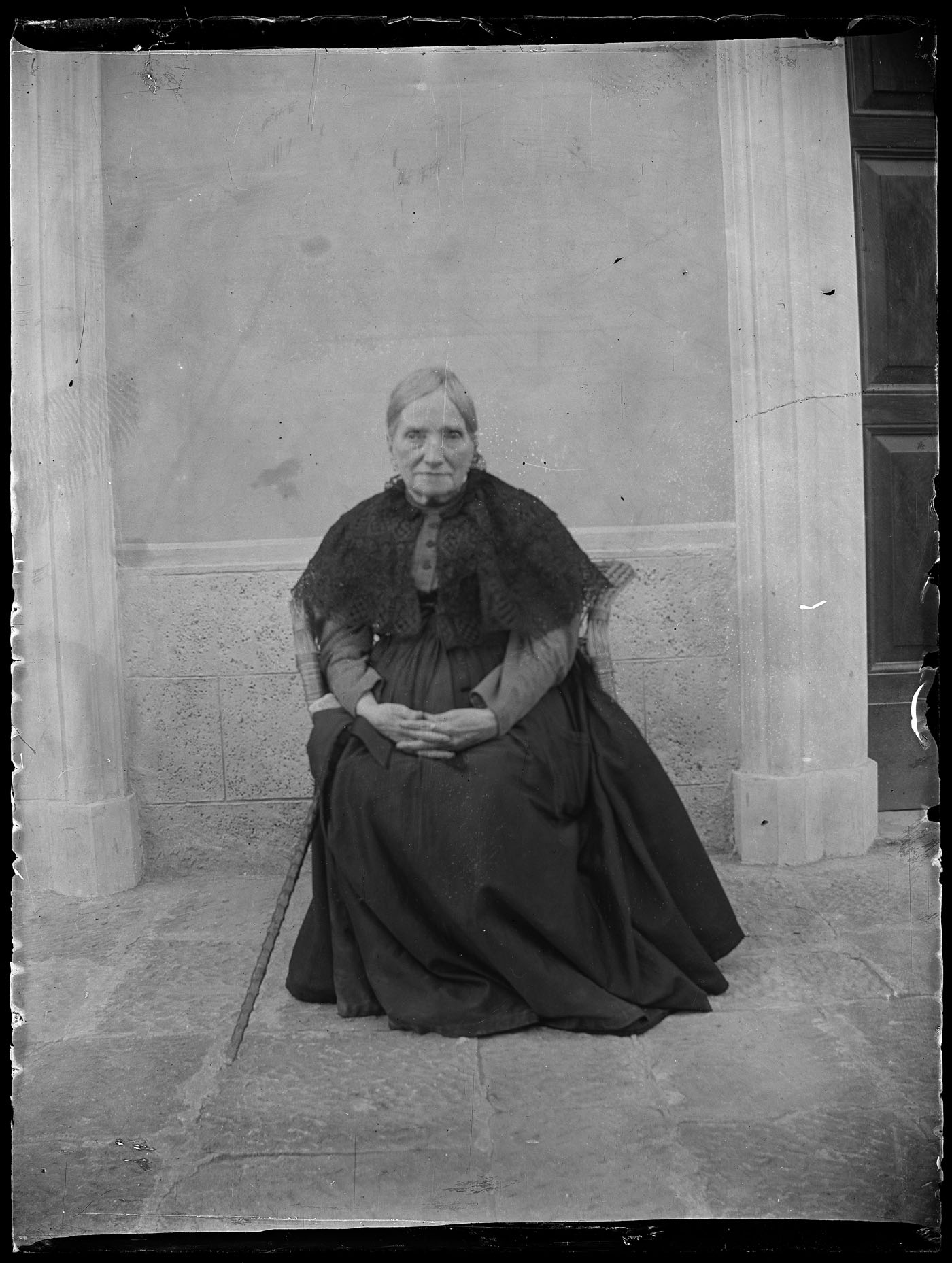 L1712 (negativo) di studio di vetrate artistiche Moretti-Caselli (fine/ inizio XX/ XXI)