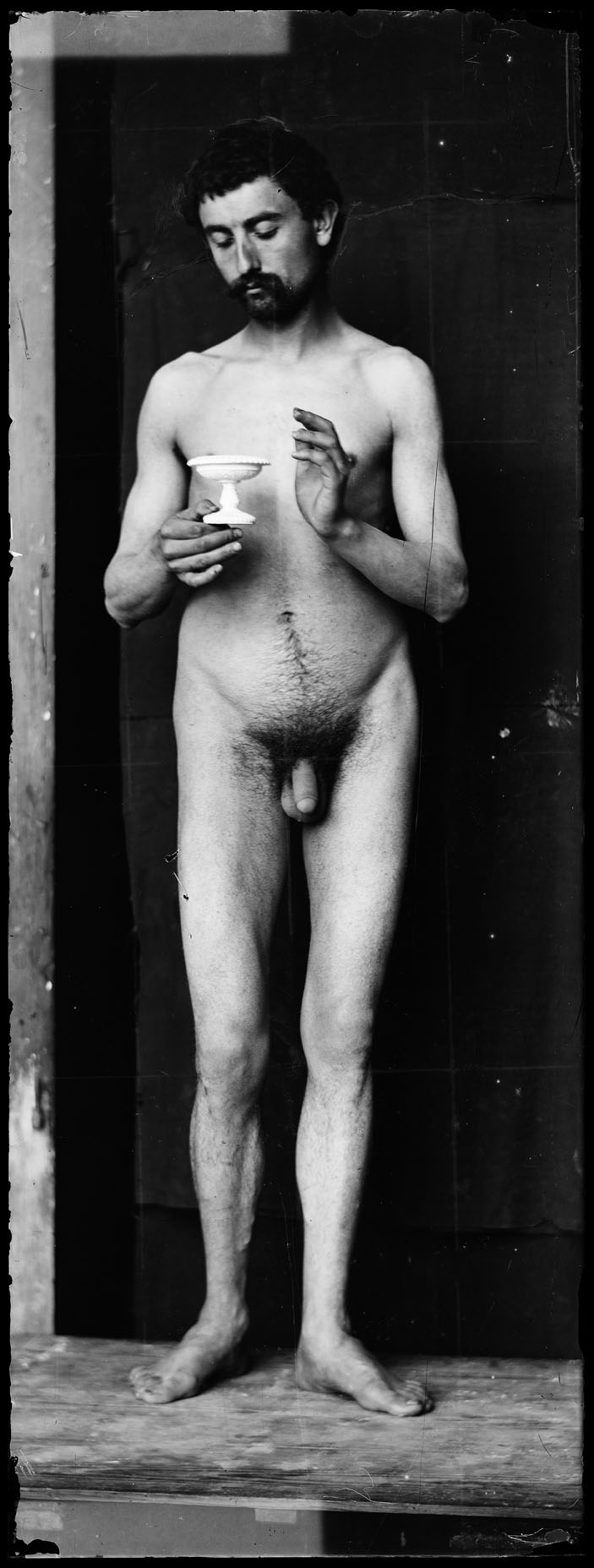 L1592 (negativo) di studio di vetrate artistiche Moretti-Caselli (fine/ inizio XX/ XXI)