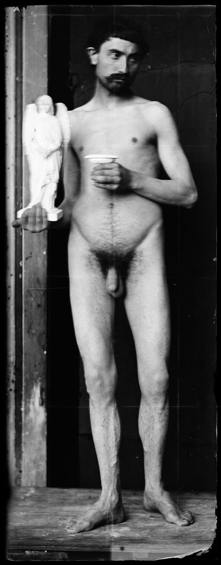 L1595 (negativo) di studio di vetrate artistiche Moretti-Caselli (fine/ inizio XX/ XXI)