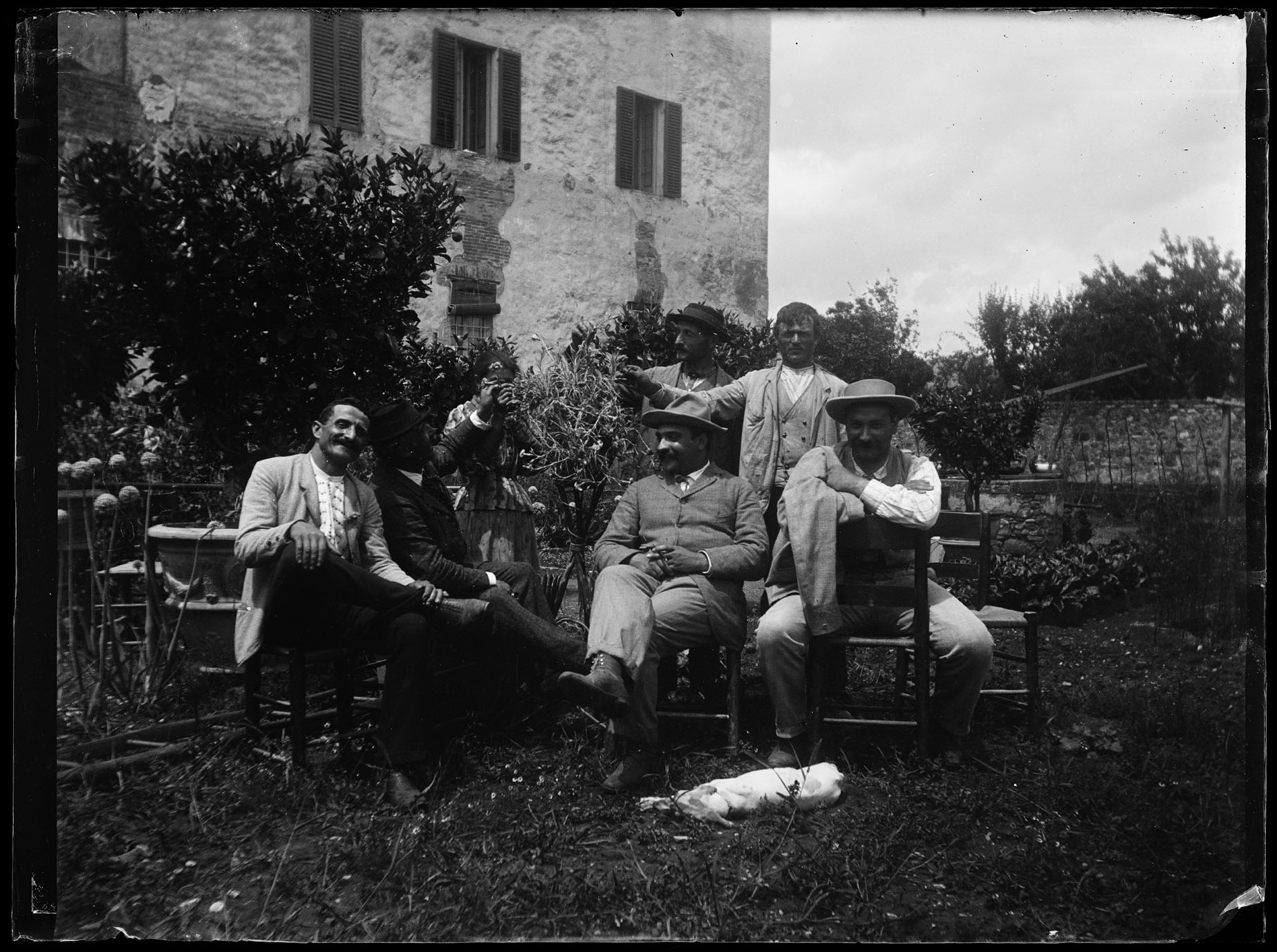 L1737 (negativo) di studio di vetrate artistiche Moretti-Caselli (fine/ inizio XX/ XXI)