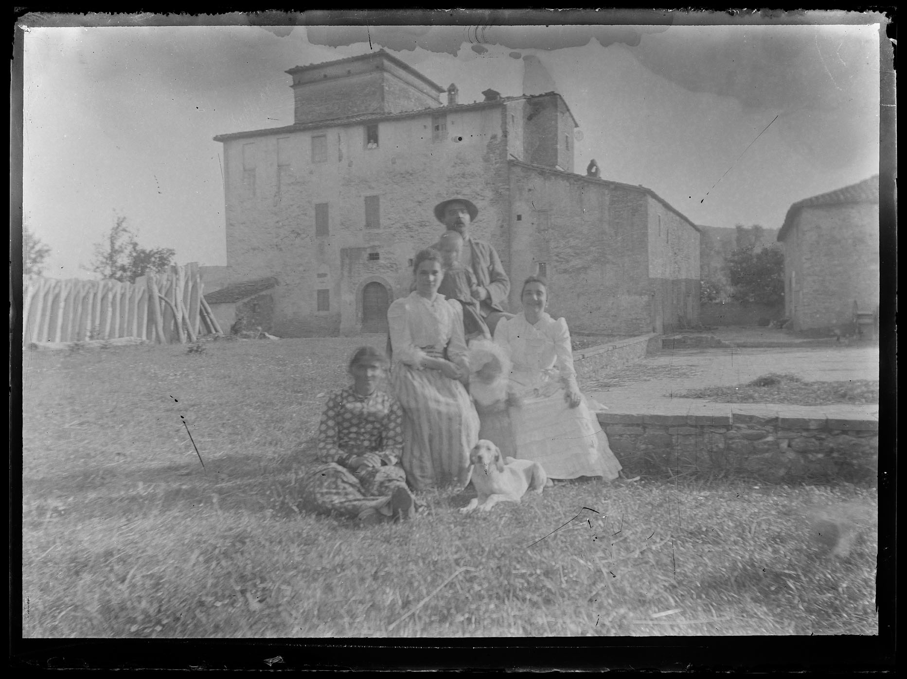 L1738 (negativo) di studio di vetrate artistiche Moretti-Caselli (fine/ inizio XX/ XXI)