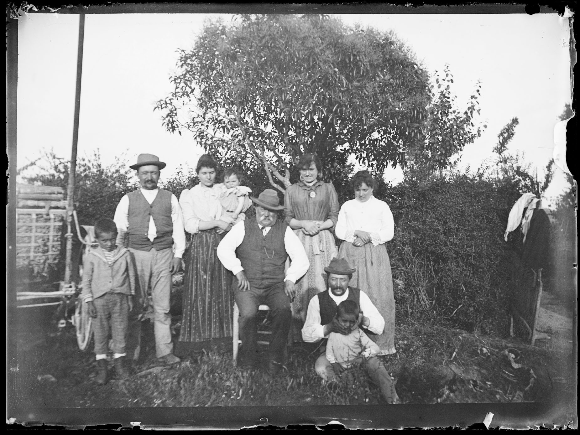 L1739 (negativo) di studio di vetrate artistiche Moretti-Caselli (fine/ inizio XX/ XXI)