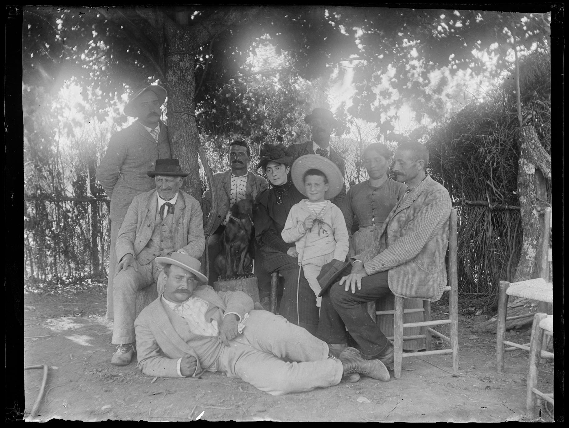 L1742 (negativo) di studio di vetrate artistiche Moretti-Caselli (fine/ inizio XX/ XXI)